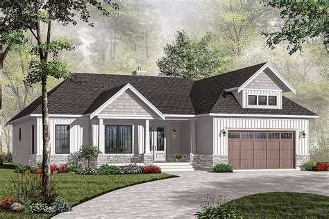 Plan 21937dr Airy Ranch In Multiple Versions Ranch Style House Plans