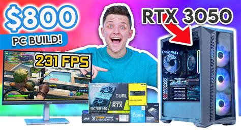 Budget 800 Gaming Pc Build 2023 💰 The Perfect 1080p Gaming Pc