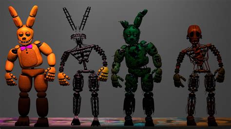 Springlock Suits In High Quality 16k Fivenightsatfreddys