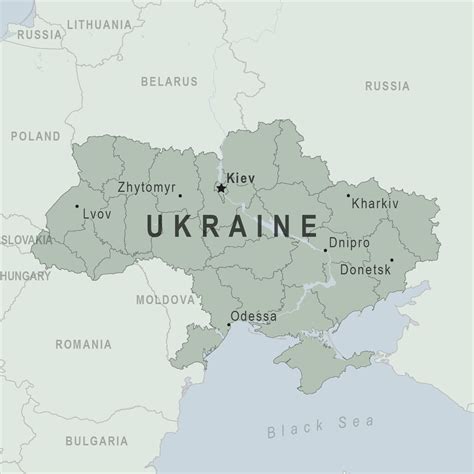 Ukraine Political And Administrative Wall Map Ukraini