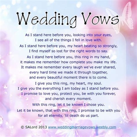 How To Write Your Own Wedding Vows Examples Arabic Blog