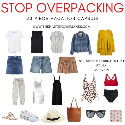 Stop Overpacking And Travel Light Minimalist Travel Wardrobe Capsule