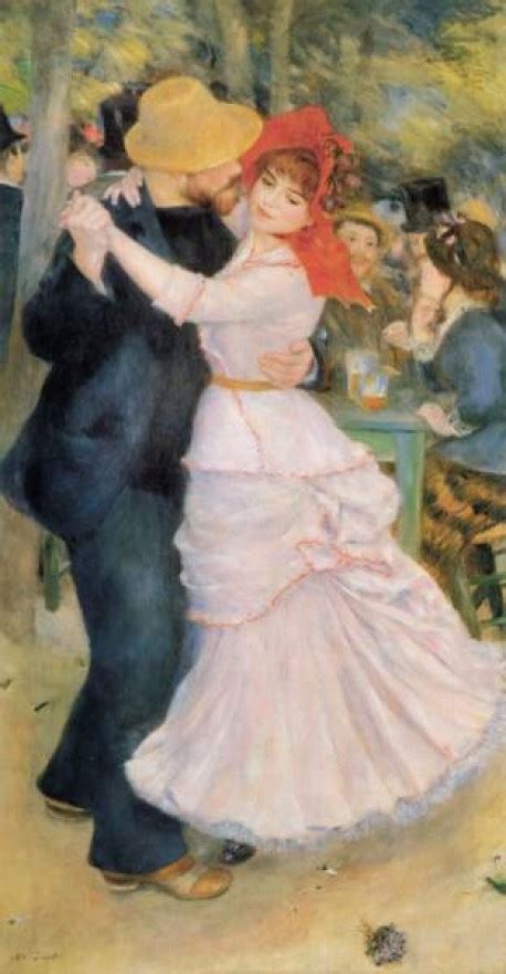Dance At Bougival By Pierre Auguste Renoir