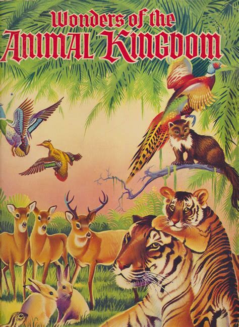 1959 Wonders Of The Animal Kingdom 21 Different Packs Book Slip Cover