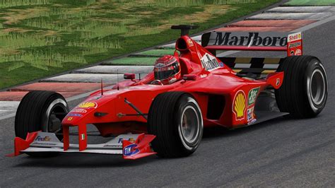 Ferrari F2000 F1 Michael Schumacher Mugello Assetto Corsa TV