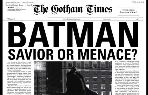 The Hero Gotham Deserves Is Batman Good For Gotham City