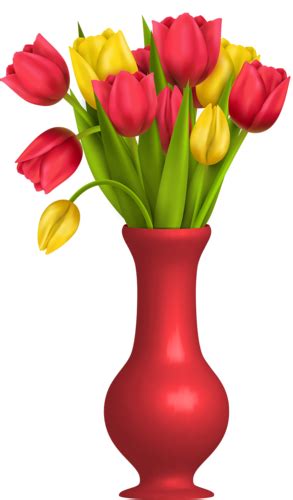 Vase of flowers art png. Вазы с цветами, букеты | CLIP ART FLOWERS TWO | Flowers ...