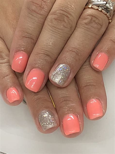 Review Of Coral Color Nail Art Designs Ideas