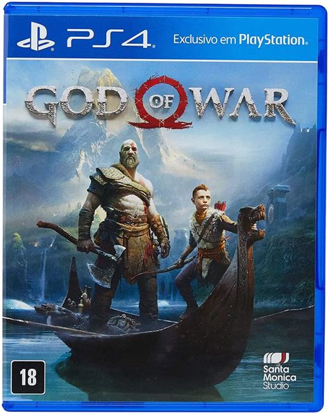 God Of War Playstation 4 Br Games God Of War Jogo De