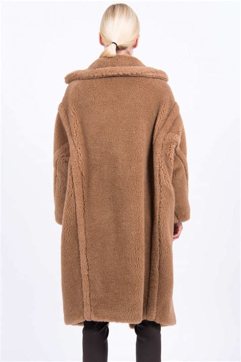 Max Mara Teddy Mantel mit Kamelhaar in Camel | GRUENER.AT