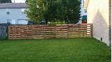 Wood Fence From Pallets Photos