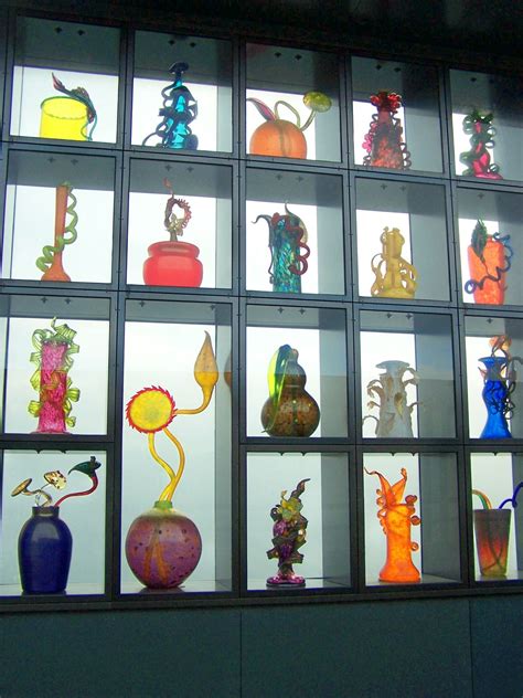 Bridge Walls Of Chihuly Glass Tacoma Glass Art Museum Glass