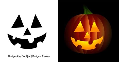 Easy Pumpkin Carving Ideas Stencils