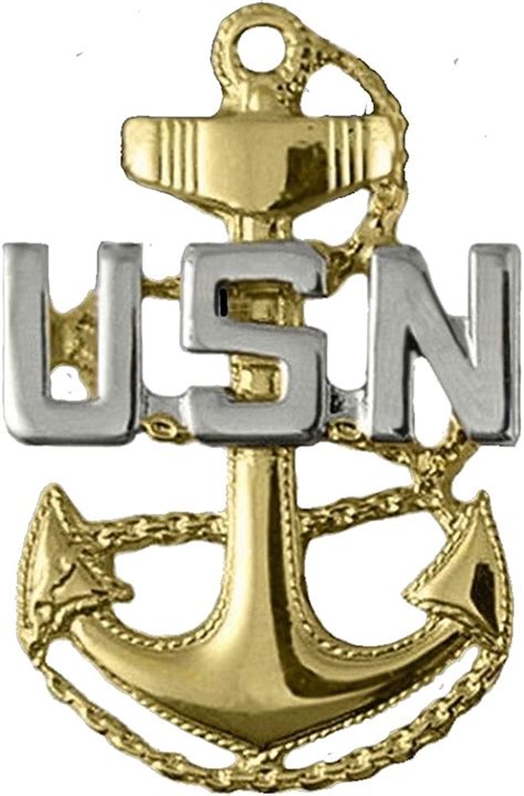United States Navy Chief Petty Officer Badge Lapelhat Pin