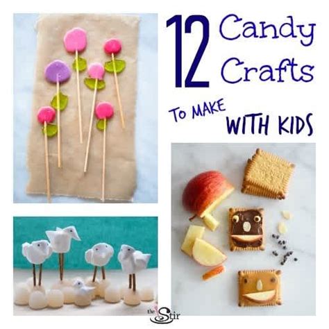 12 Candy Crafts To Make With Kids Photos