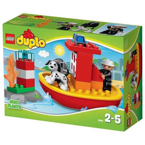 Lego Duplo Town Fire Boat 10591 Toys