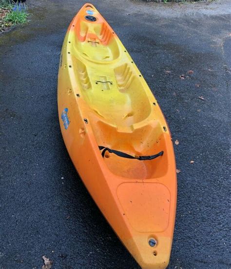 Perception Gemini Double Kayak With Paddles And Back Rests Local