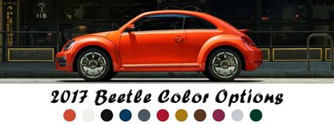 2017 Volkswagen Beetle Paint Color Options