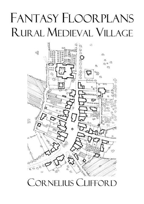 Rural Medieval Village Fantasy Floorplans Dreamworlds Dungeon