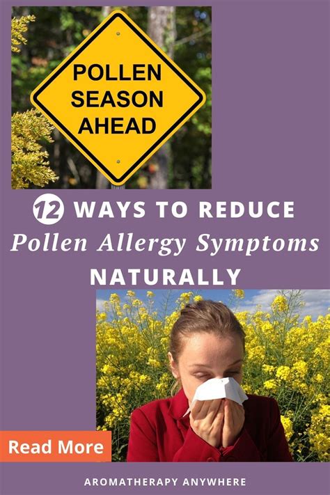 12 Ways To Reduce Pollen Allergy Symptoms Naturally Aromatherapy