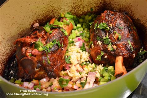 The ham hock seasoning is divine! canned pinto beans and ham hock recipe