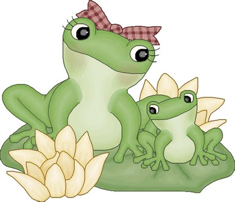 Craft Clipart 2 Frogs