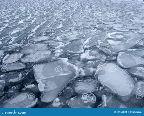 Ice Blocks Stock Photo Image Of River Floating Lake 17963604