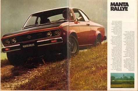 Flickrp26o35do 1974 Opel Manta Rallye Advertisement Motor