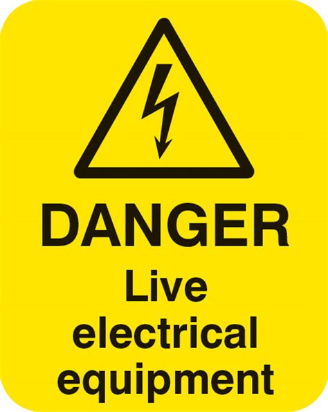 Electrical Warning Signs Clipart Best