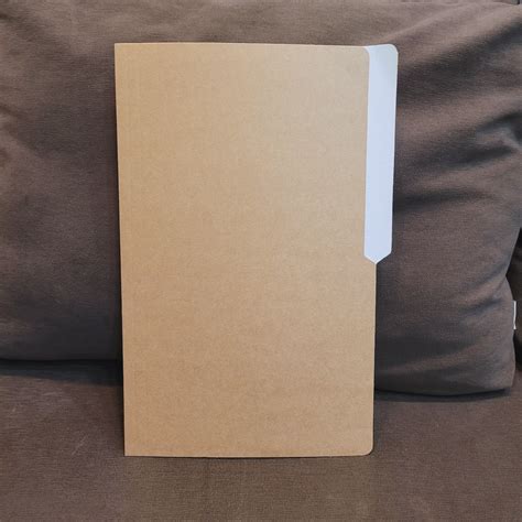 Brown Folder With White Tab Kraft Short Supplies 247 Delivery
