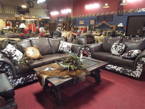 This Cowhide And Leather Furniture Will Add Elegance To Your Rustic