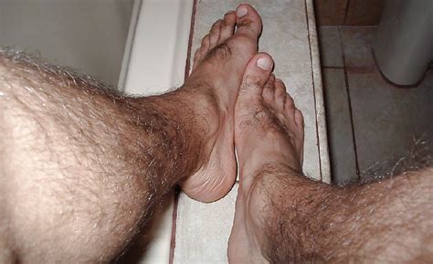 Hairy Male Feet