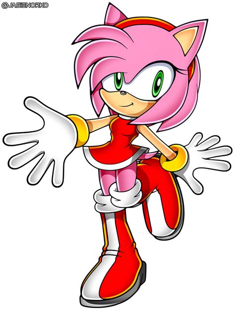Amy Rose Sonic Adventure By Jasienorko On Deviantart Amy Rose Rosé