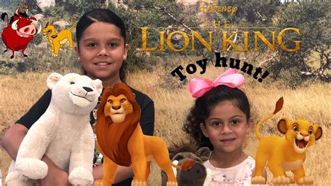 The Lion King Toy Hunt At Disney Store Youtube