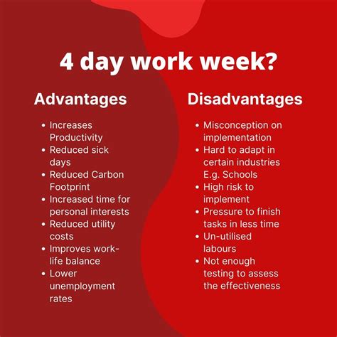 What Are The Disadvantages Of A 4 Day Work Week