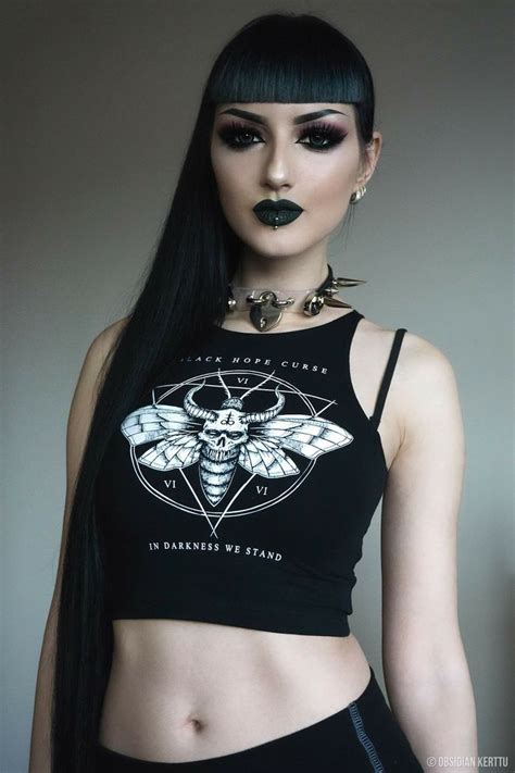 model obsidian kerttu goth goth girl goth fashion goth makeup goth beauty dark beauty