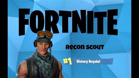 Recon Scout Fortnite Wallpapers Wallpaper Cave
