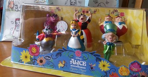 Disneygirl Alice In Wonderland Figures Set Disneygirl