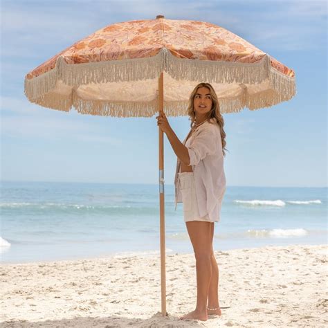 Beach Umbrella Australia Bohemian Printed Umbrellas Online Isla In
