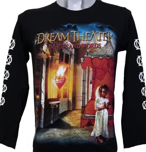Dream Theater Long Sleeved T Shirt Images And Words Size L Roxxbkk