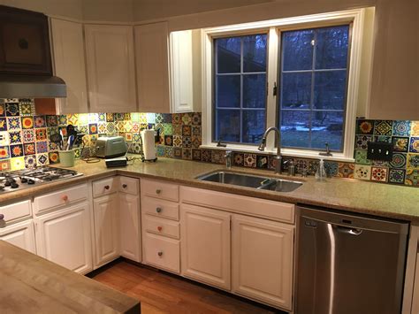 These are the top kitchen backsplash tile trends for 2021. My Mexican Tile Backsplash | Mexican tile backsplash ...