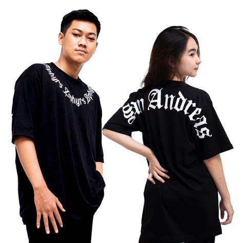 Jual Gsc Baju Kaos Oversize San Andreass Kaos Oversize Terbaru Shopee Indonesia