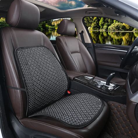 breathable mesh car seat covers pad fit for most cars summer cool seats cushion universal size