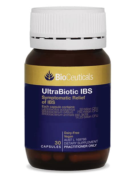 This supplement has at least 100% of the dv for 19 major vitamins and minerals, including vitamins a, c, and b12. BioCeuticals UltraBiotic IBS Probiotic | Australian Vitamins