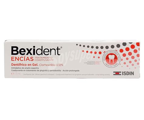 Isdin Bexident Dentífrico En Gel Para El Tratamiento De La Gingivitis Y