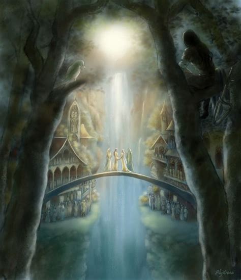 The Wedding Of Elrond And Celebrian Then At A Feast The Marriage Was