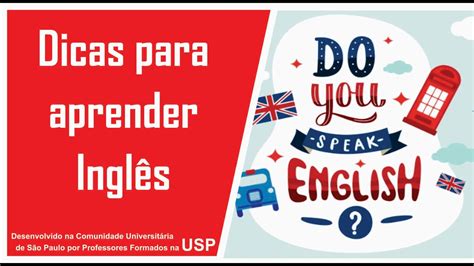 Dicas Para Aprender Inglês Mais Rapidamente Youtube