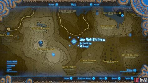 Jee Noh Shrine Wasteland Region Towers And Shrines The Legend Of