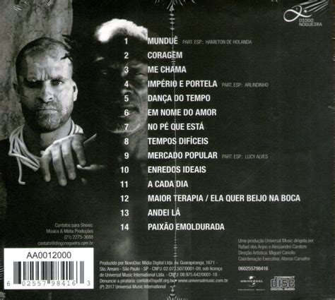 Em fevereiro deste ano, o bonitão terminou o namoro com advogada jéssica vianna, após dois anos e meio. CANGULEIRO 10: DIOGO NOGUEIRA - MUNDUÊ (2017)
