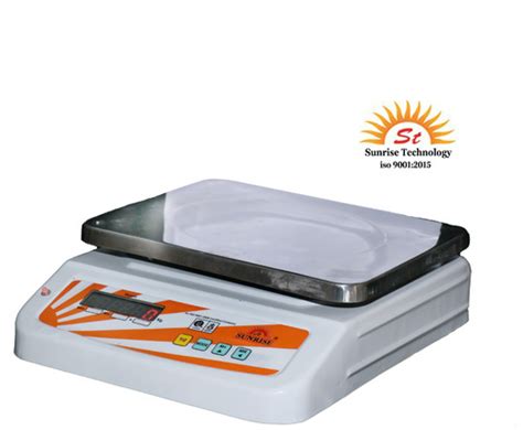 Sunrise Mild Steel Ms Mini Table Top Scale 1020kg For Weighing Size 170 X 220 At Rs 3300 In